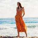 Angel Jumpsuit | Dahlia Peach