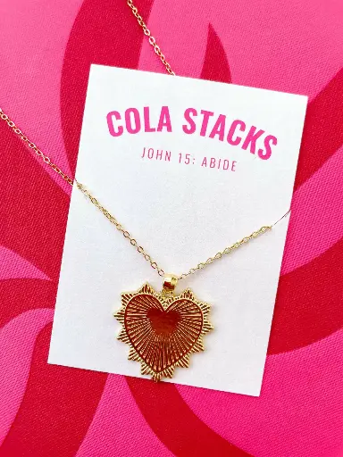 [BHN] Bold Heart Necklace